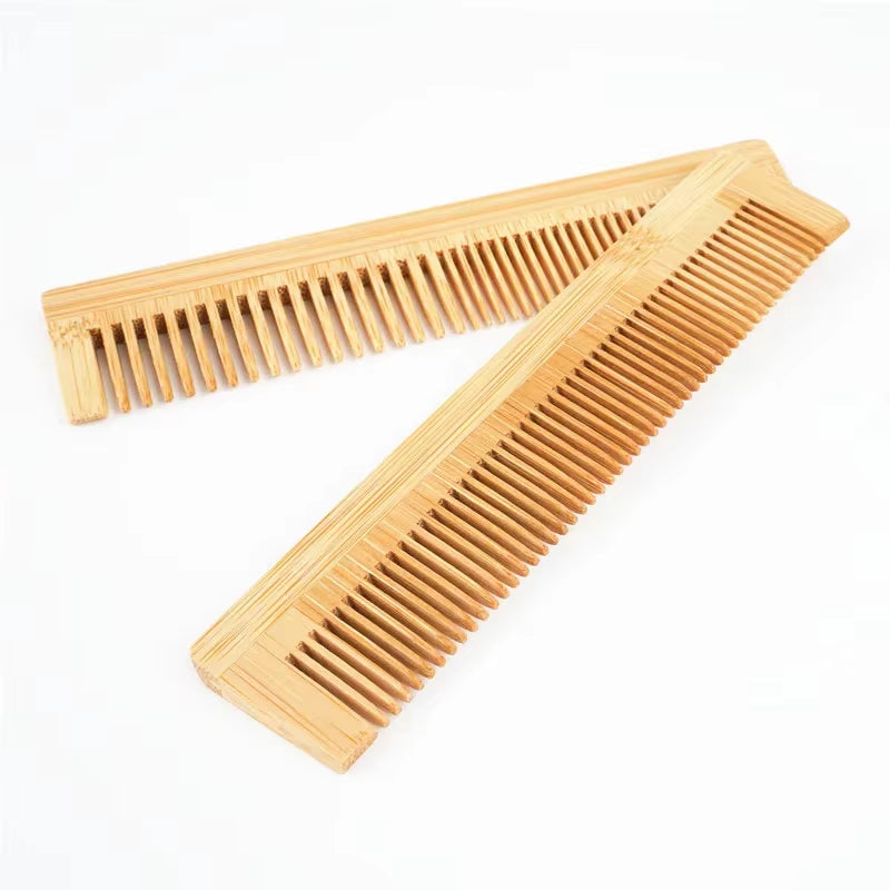 Barberia Wooden Comb Bamboo Massage Hair Combs Natural Anti-Static Brushes Hair Care Barber Shop Styling Tools&Accessories