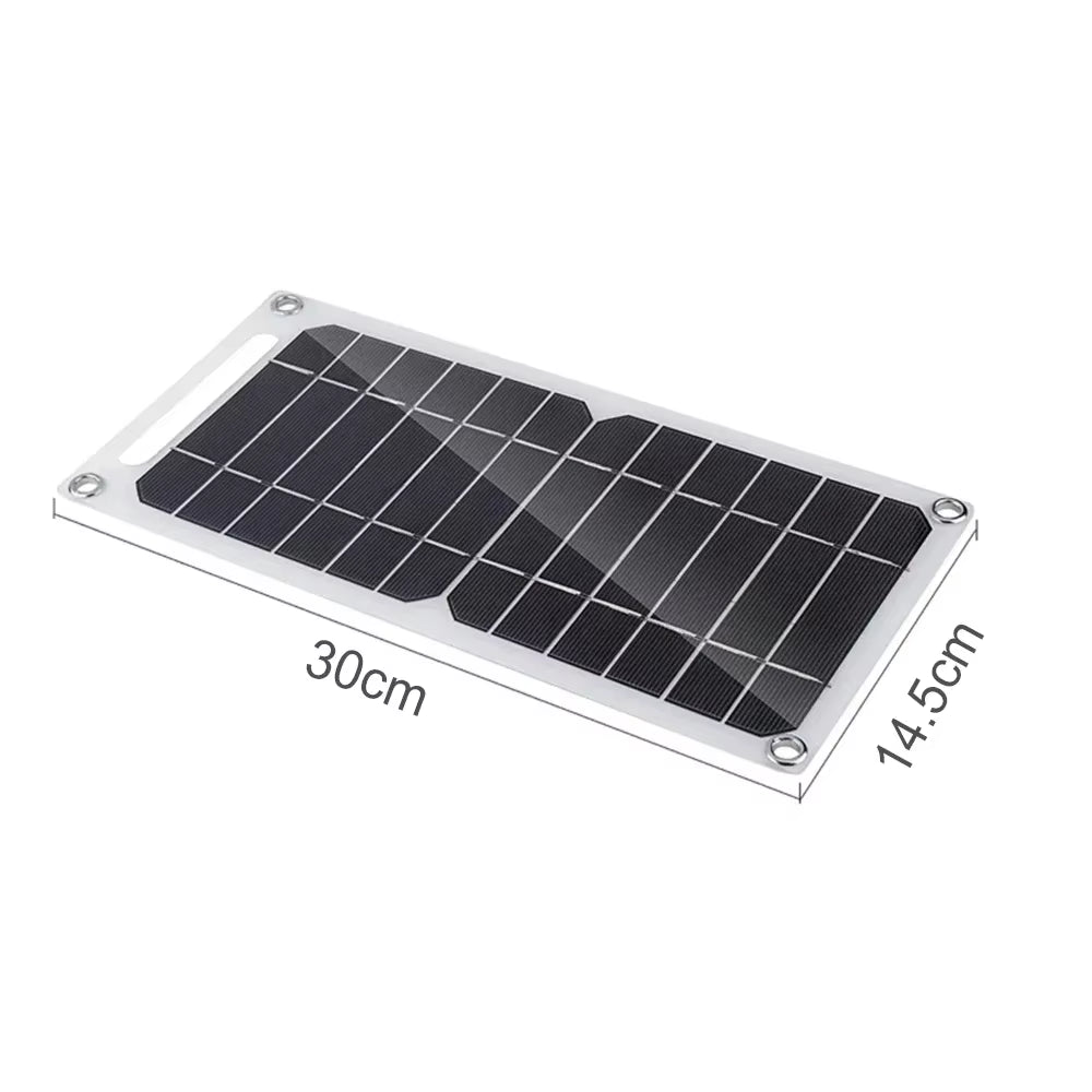 35W Sunpower Portable Solar Panel 5V Solar Plate Withusb Safe Stabilize Charger Forpower Bank Phone Outdoor Camping Home RV Gift