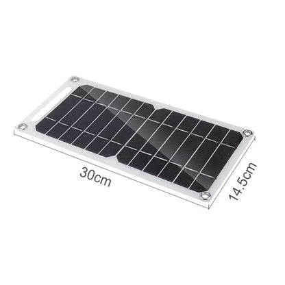 35W Sunpower Portable Solar Panel 5V Solar Plate Withusb Safe Stabilize Charger Forpower Bank Phone Outdoor Camping Home RV Gift