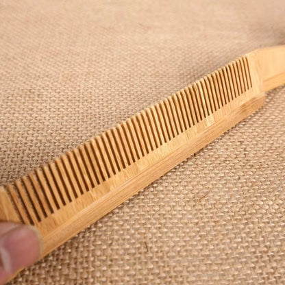 Barberia Wooden Comb Bamboo Massage Hair Combs Natural Anti-Static Brushes Hair Care Barber Shop Styling Tools&Accessories