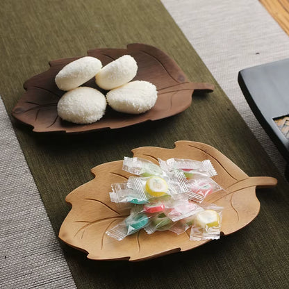 Bamboo Hand-Carved Teaspoon Traditional Kung Fu Teaware Accessories Take Leaf-Shaped Tools Chaze Coffee Beans Dosing Cup Trays